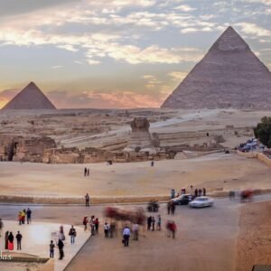 Full-day Giza Pyramids tour including inside the Great Pyramid, camel ride, and the Great Sphinx