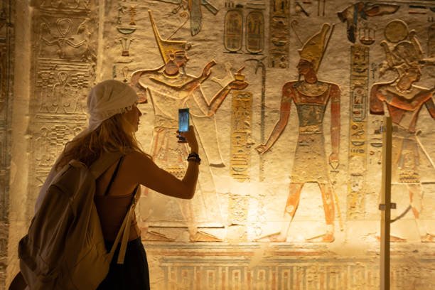 Royal tombs in the Valley of the Kings Luxor Egypt