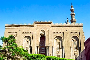 Historic mosques and minarets in Islamic Cairo, Egypt