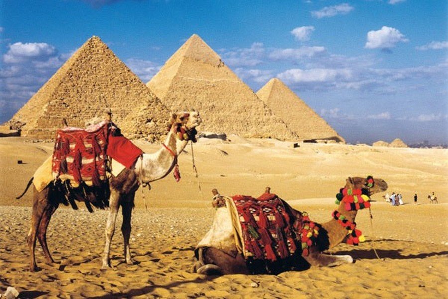The Giza Pyramids and Great Sphinx are the highlights of this Cairo budget tour, showcasing the grandeur of ancient Egypt.