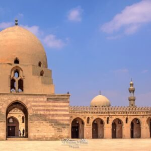 Baron Empain Palace and Ibn Tulun Mosque in Cairo