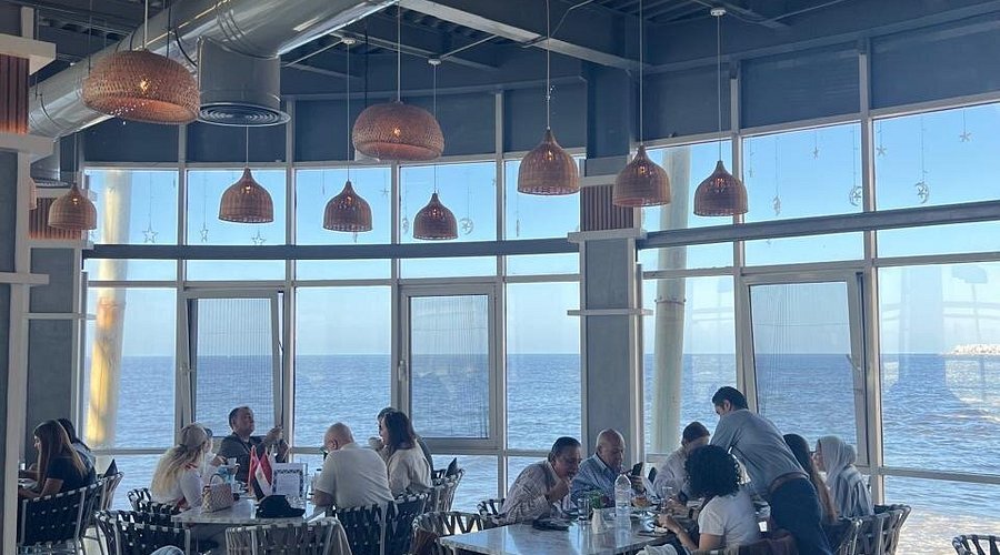 Traditional Egyptian lunch in Alexandria during a day tour from Cairo