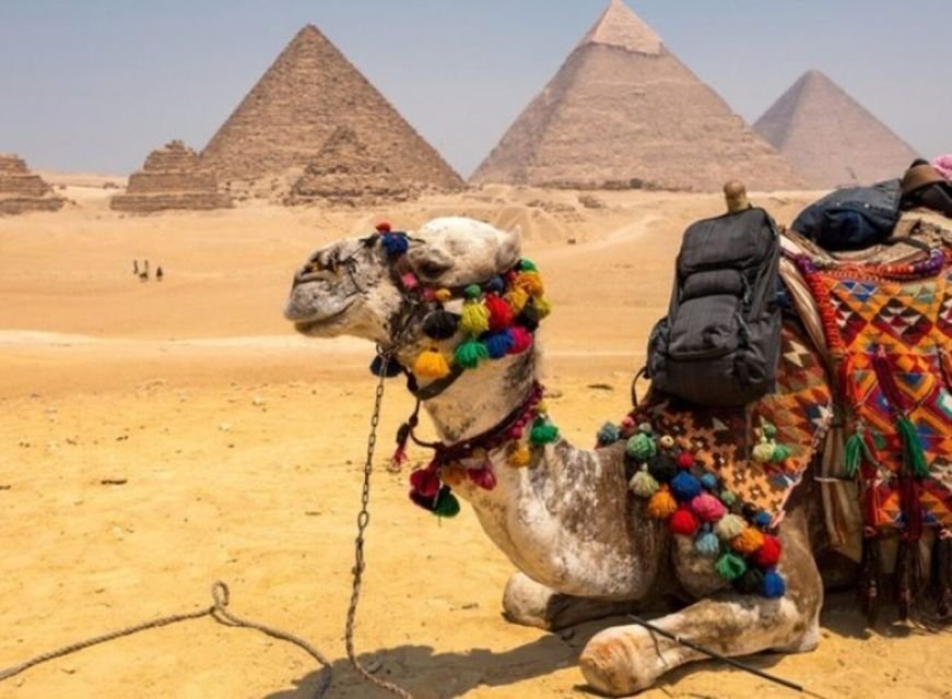 Giza Pyramids Plateau Great Pyramid Khufu Egypt