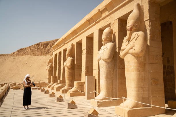 Temple of Queen Hatshepsut in Luxor Temple of Queen Hatshepsut in Luxor during an Egypt budget tour