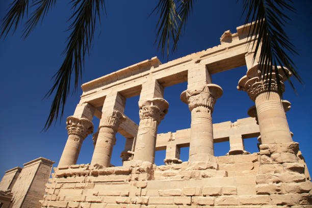 Philae Temple on the Nile in Aswan Philae Temple in Aswan on an Egypt budget tour itinerary