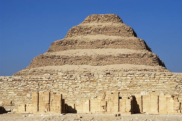 Saqqara Step Pyramid in Memphis Saqqara Step Pyramid in Memphis visited on an Egypt budget tour