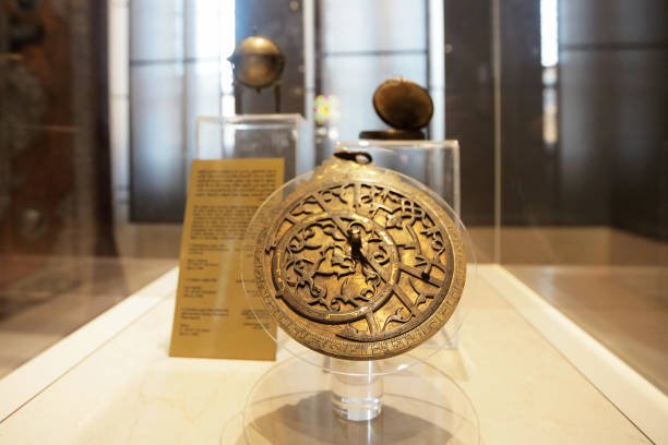 CAIRO, EGYPT,AUGUST 22: A view inside Egypt's museum of Islamic art, that includes many archaeological holdings dating back to the Islamic era, amounting to one hundred thousand artifacts from different eras such as the Umayyad, Abbasid, Tulunid and Persian on August 22, 2022 in Cairo, Egypt. The Museum of Islamic Art in Cairo, Egypt houses an exceptional collection of rare woodwork and plaster artifacts, as well as metal, ceramic, glass, crystal, and textile objects of all periods, from all over the Islamic world. (Photo by Fadel Dawod/Getty Images)